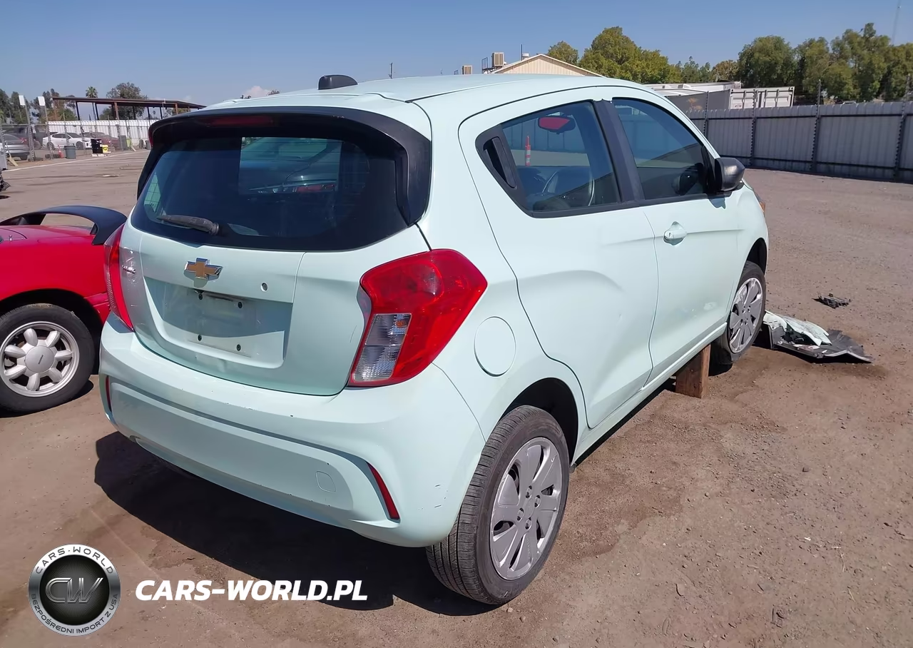 2017 Chevrolet Spark Ls Cvt VIN:KL8CB6SA1HC752437 - 4