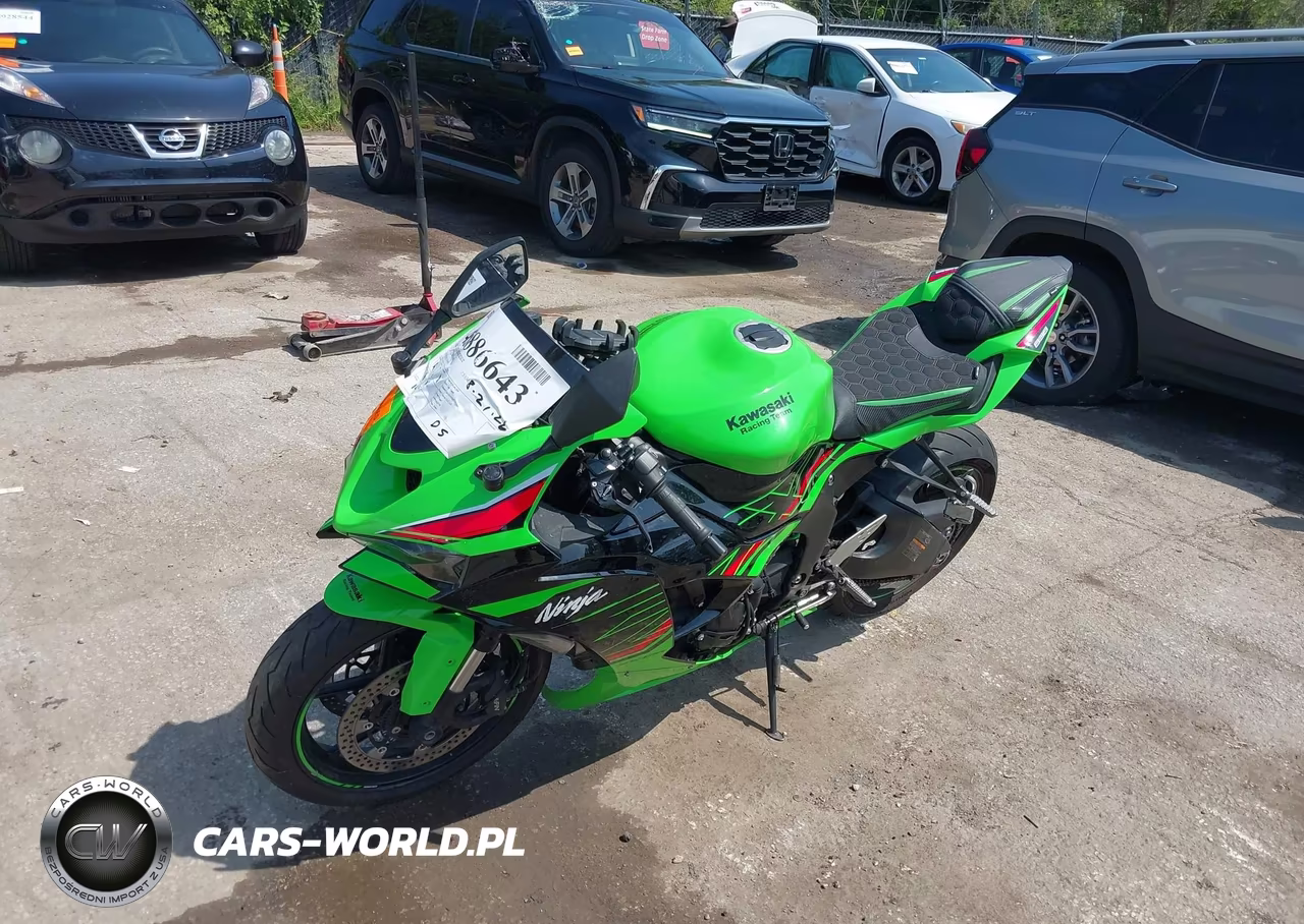 2024 Kawasaki Zx636 K VIN:JKBZXJK12RA001274 - 2