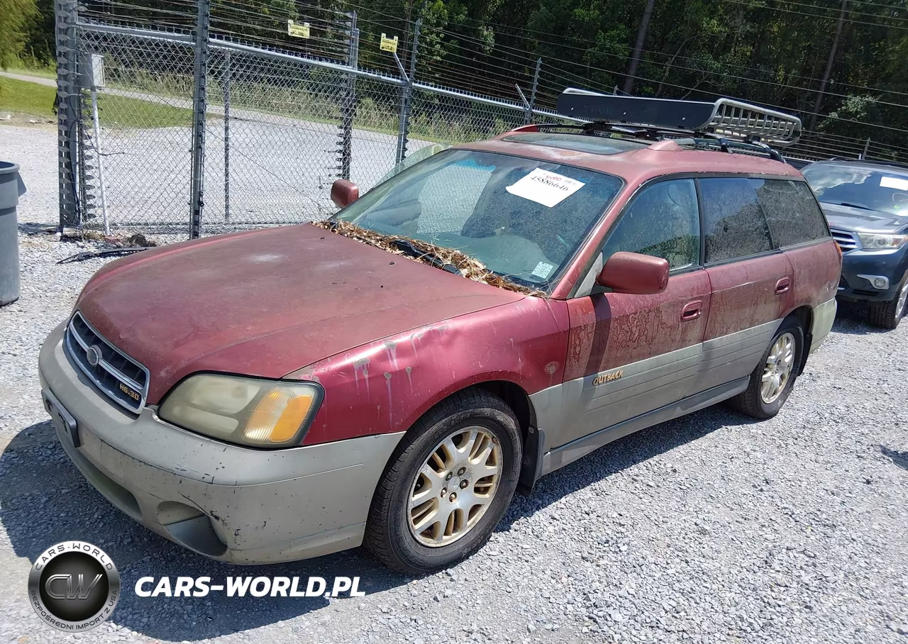 2002 Subaru Outback H6-3.0 L.l. Bean Edition VIN:4S3BH806527624066 - 2