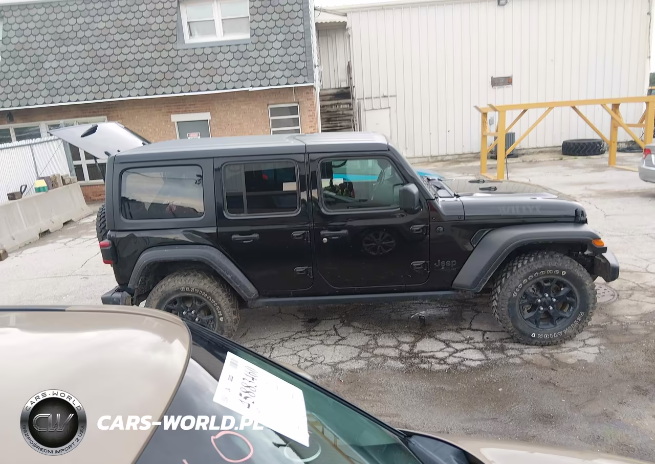 2021 Jeep Wrangler Unlimited Willys 4X4 VIN:1C4HJXDN4MW601493 - 14