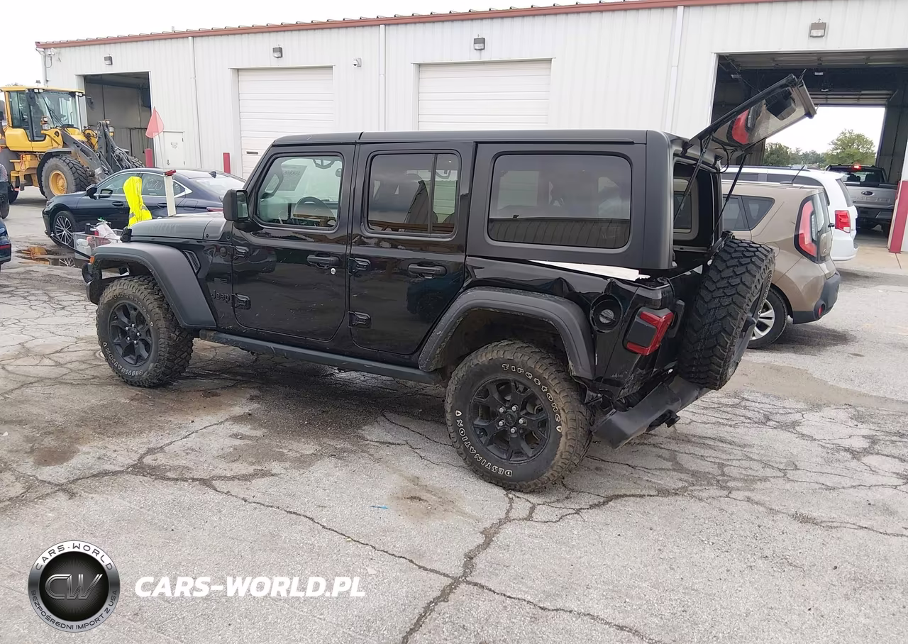 2021 Jeep Wrangler Unlimited Willys 4X4 VIN:1C4HJXDN4MW601493 - 3