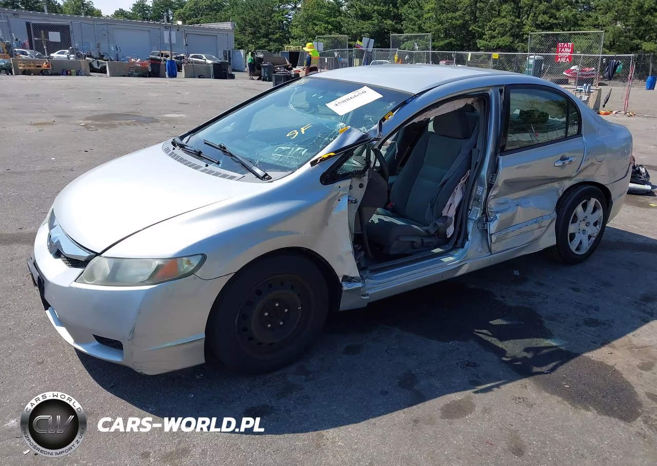 2009 Honda Civic Lx VIN:2HGFA16599H361933 - 2