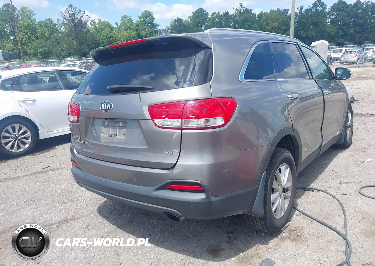 2017 Kia Sorento 3.3L Lx VIN:5XYPGDA55HG203211 - 4