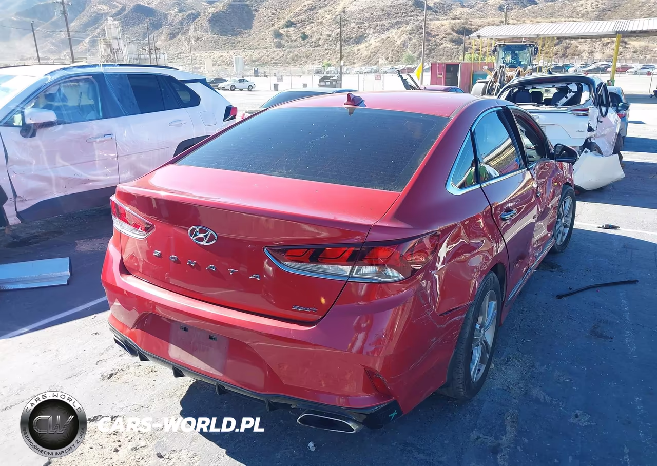 2019 Hyundai Sonata Sport VIN:5NPE34AF6KH821925 - 4