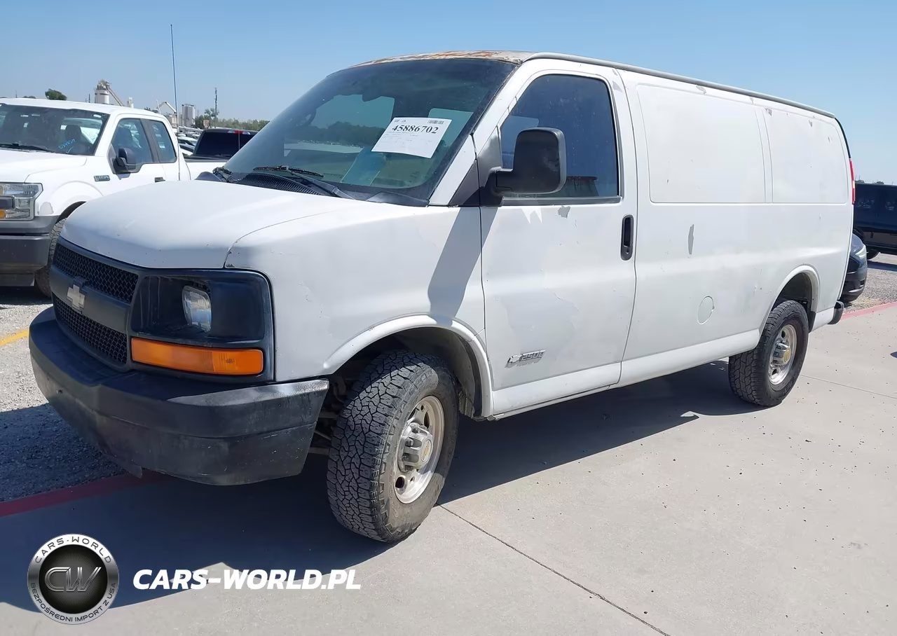 2006 Chevrolet Express Work Van VIN:1GCGG25U361209995 - 2
