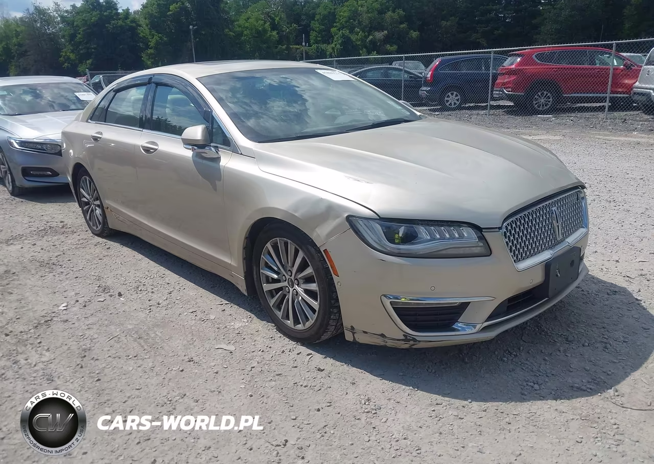 2017 Lincoln Mkz Select VIN:3LN6L5D97HR610380 - 1