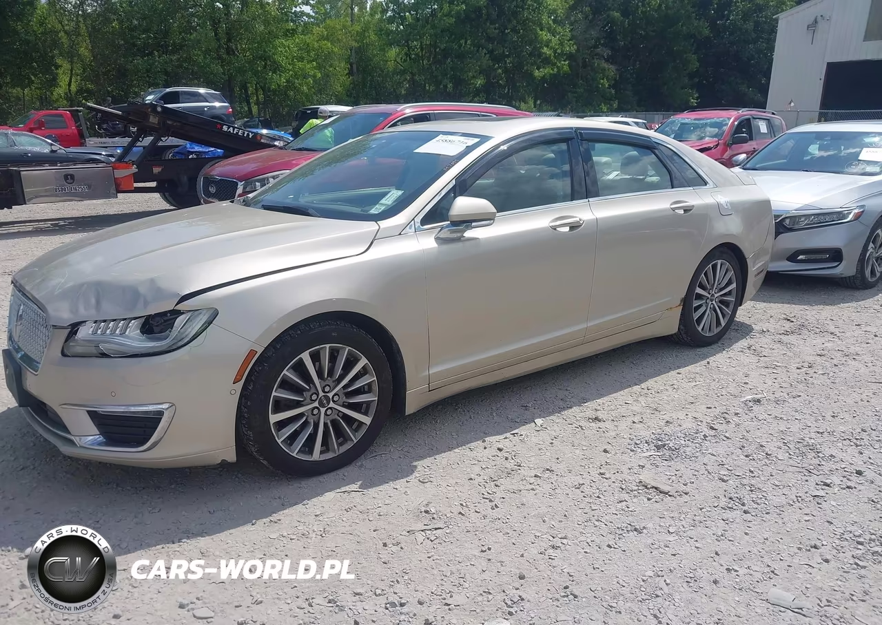 2017 Lincoln Mkz Select VIN:3LN6L5D97HR610380 - 2