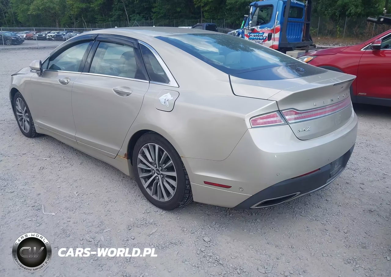 2017 Lincoln Mkz Select VIN:3LN6L5D97HR610380 - 3