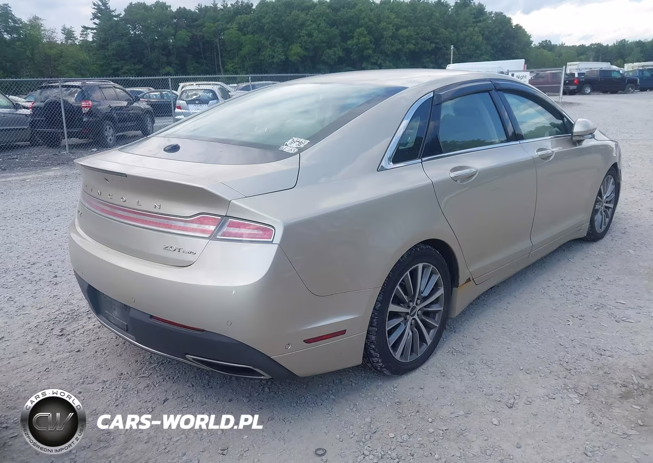 2017 Lincoln Mkz Select VIN:3LN6L5D97HR610380 - 4