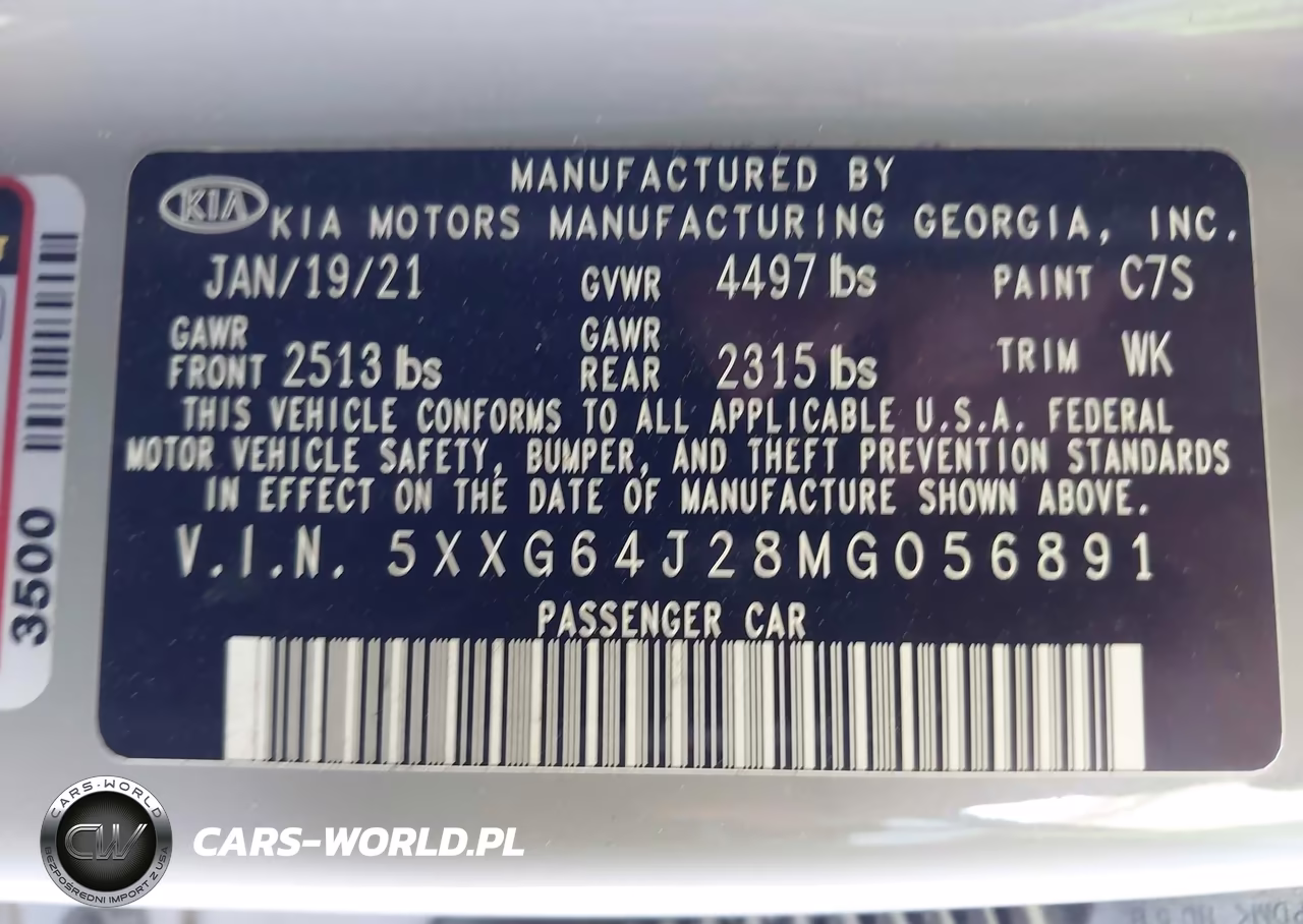 2021 Kia K5 Gt-Line VIN:5XXG64J28MG056891 - 9