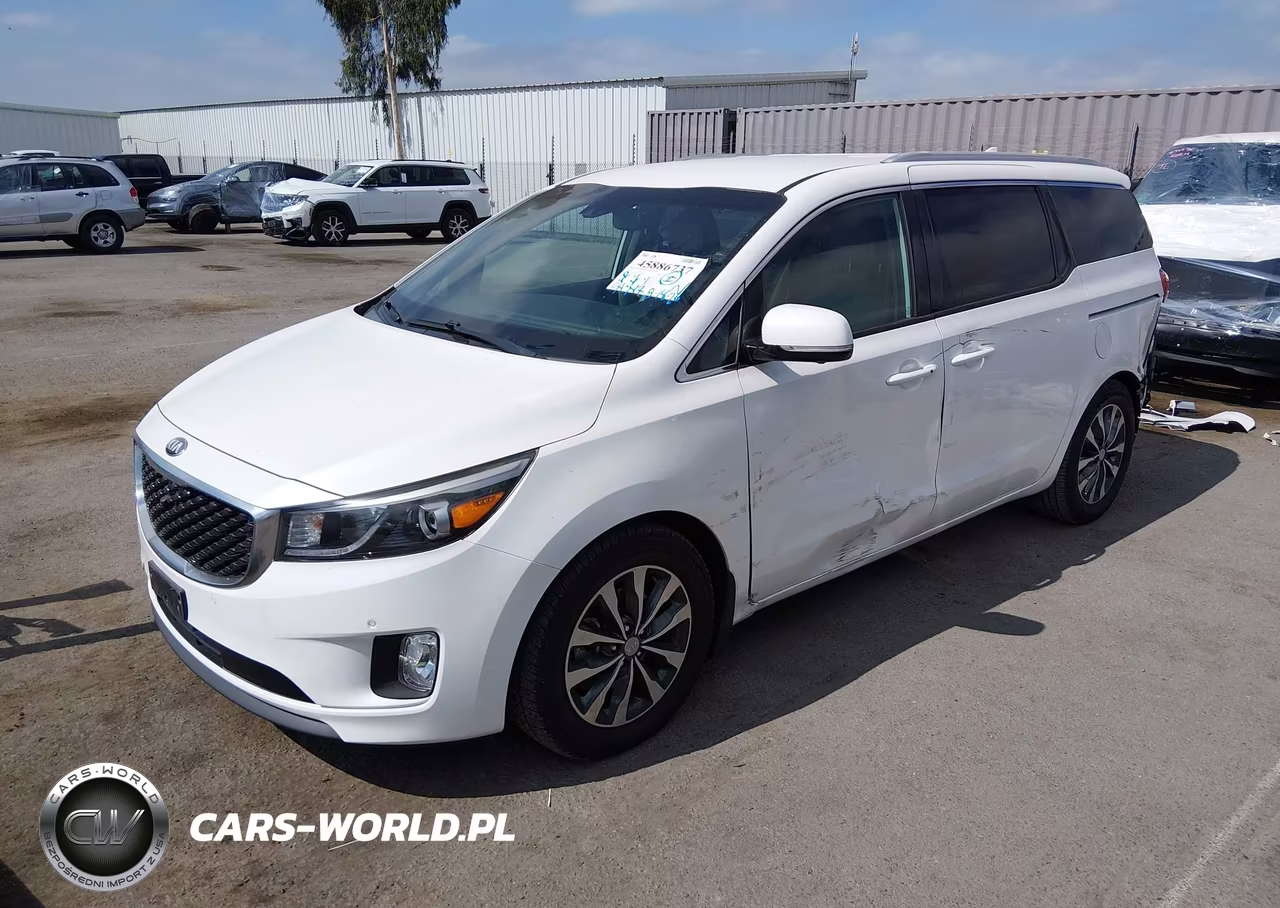 2018 Kia Sedona Sx VIN:KNDMC5C13J6372280 - 2