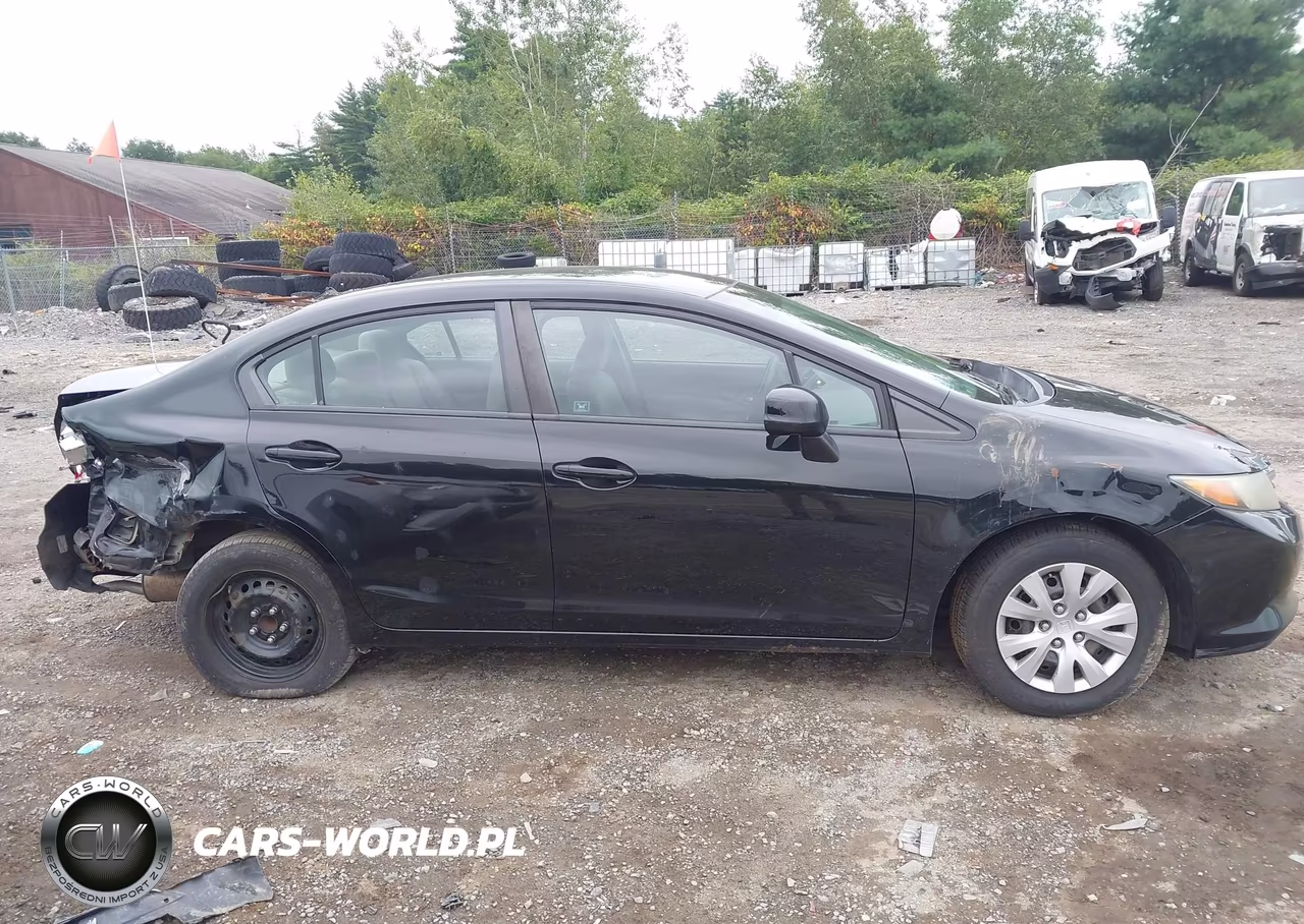 2012 Honda Civic Lx VIN:2HGFB2F59CH305422 - 14