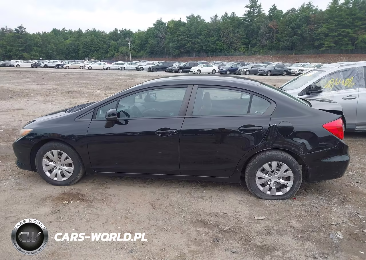 2012 Honda Civic Lx VIN:2HGFB2F59CH305422 - 15