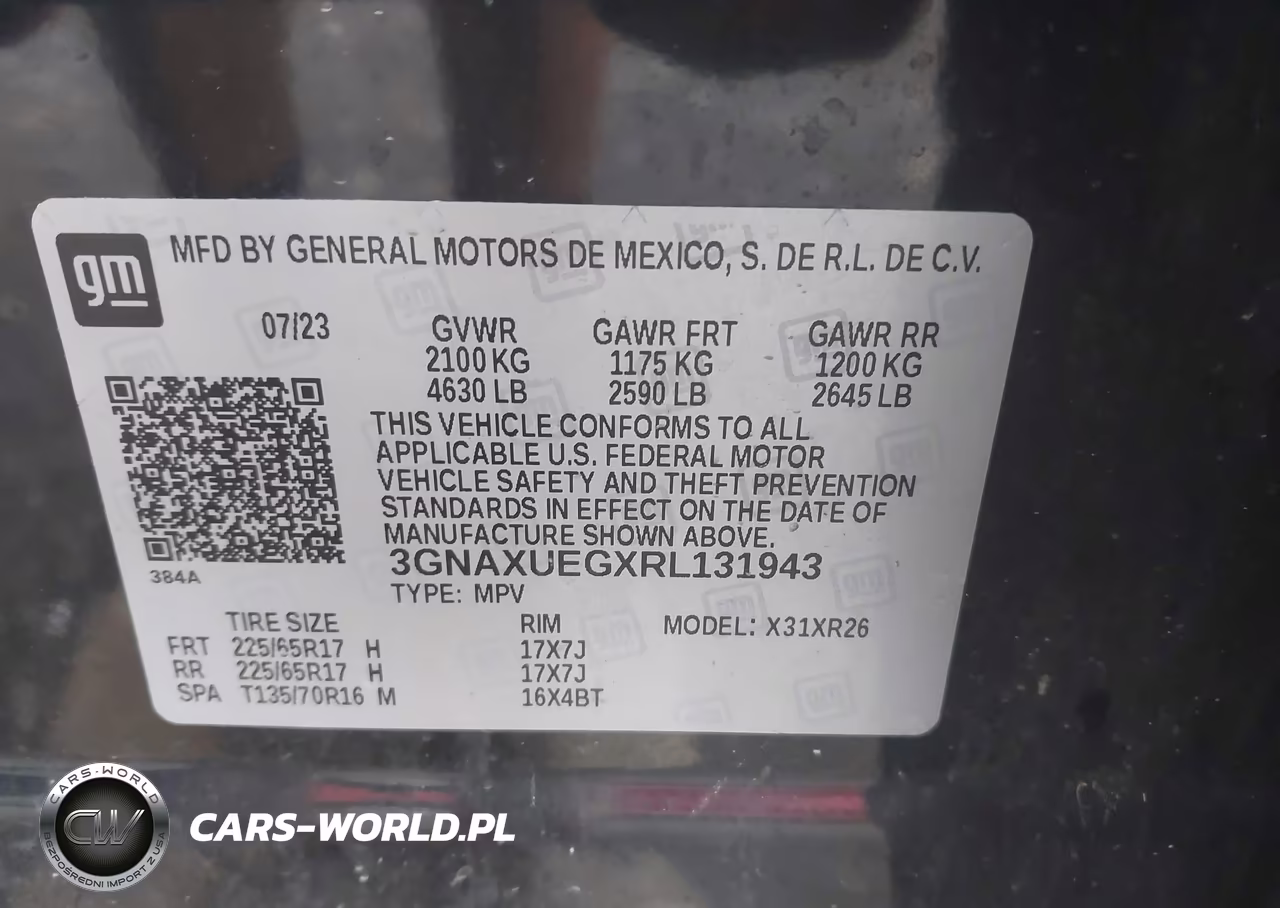 2024 Chevrolet Equinox Awd Lt VIN:3GNAXUEGXRL131943 - 9