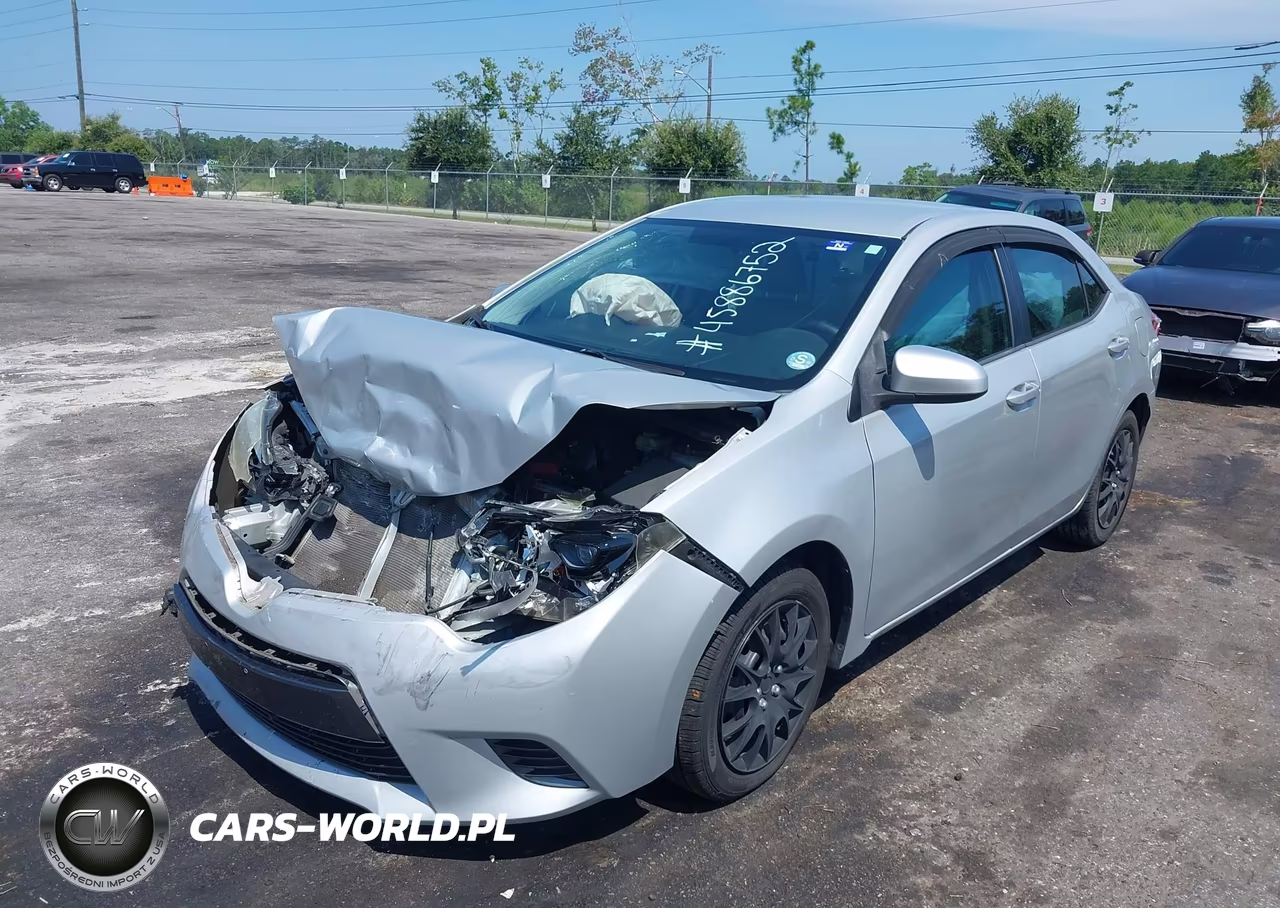 2015 Toyota Corolla Le VIN:2T1BURHE8FC439348 - 2