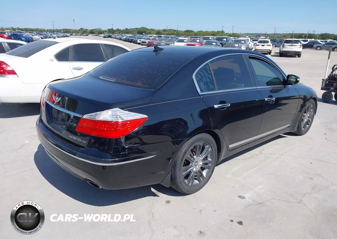 2011 Hyundai Genesis 4.6 VIN:KMHGC4DF3BU125416 - 4