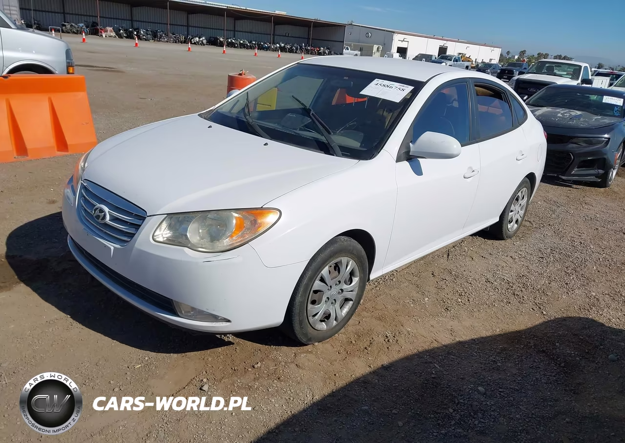 2010 Hyundai Elantra Gls VIN:KMHDU4AD8AU968481 - 2