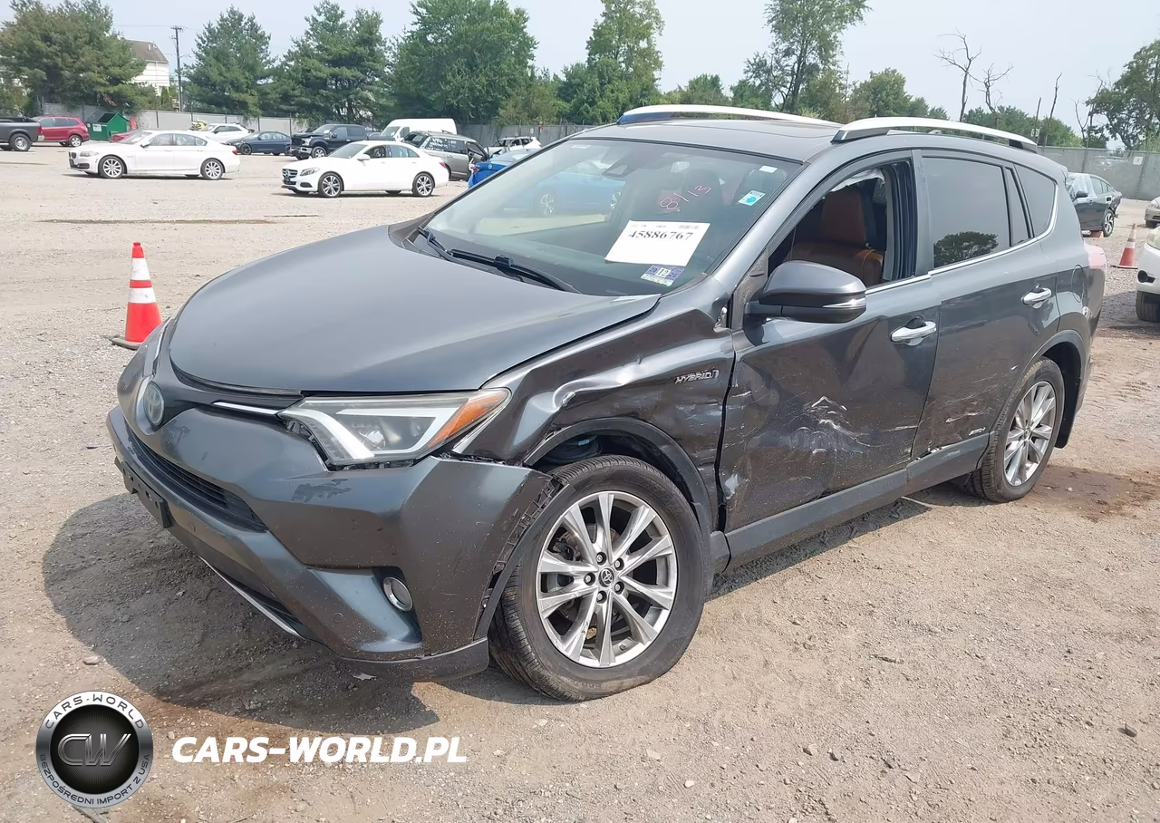 2016 Toyota Rav4 Hybrid Limited VIN:JTMDJREV0GD056093 - 2