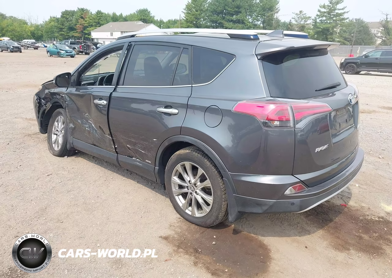 2016 Toyota Rav4 Hybrid Limited VIN:JTMDJREV0GD056093 - 3