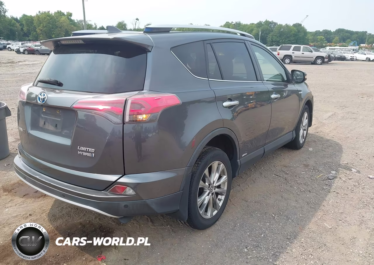 2016 Toyota Rav4 Hybrid Limited VIN:JTMDJREV0GD056093 - 4
