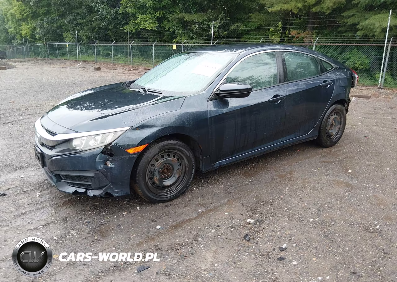 2016 Honda Civic Lx VIN:19XFC2F56GE096640 - 2