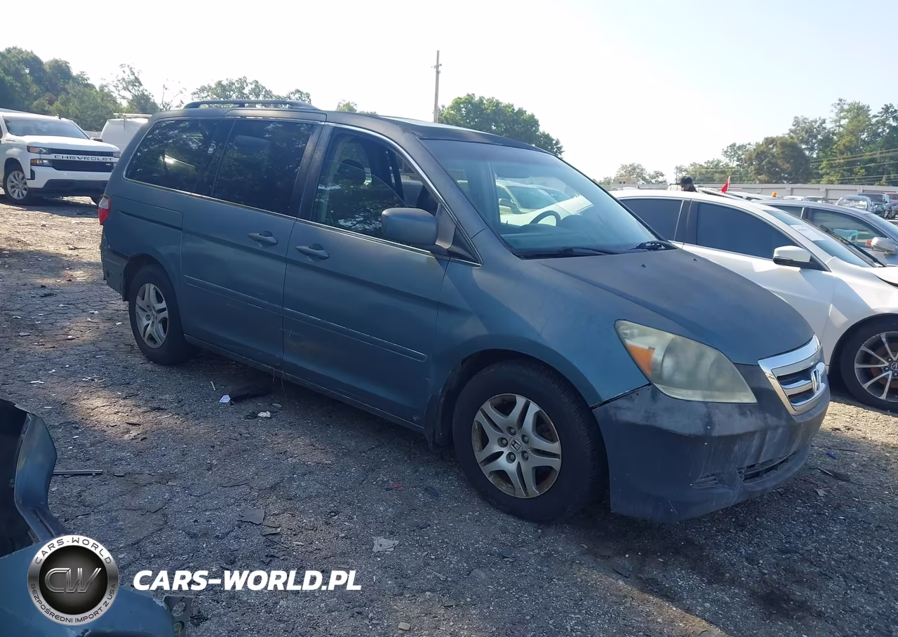 2005 Honda Odyssey Ex-L VIN:5FNRL38755B091664 - 1