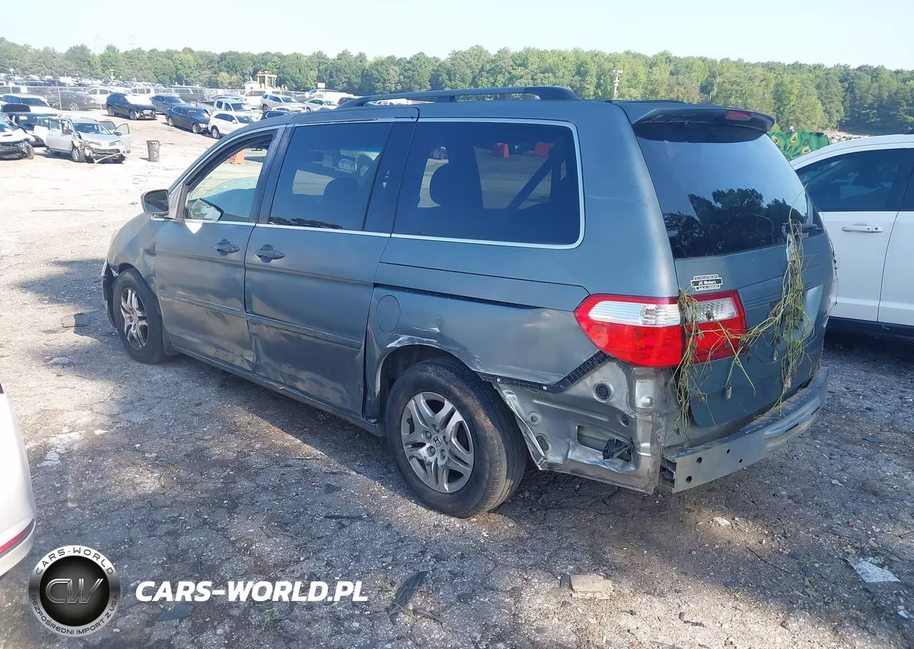 2005 Honda Odyssey Ex-L VIN:5FNRL38755B091664 - 3