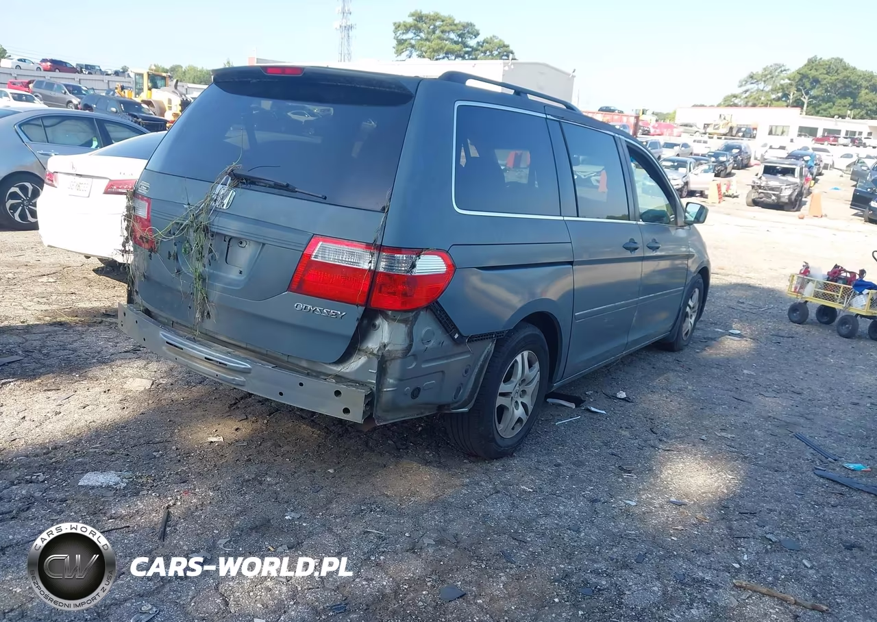 2005 Honda Odyssey Ex-L VIN:5FNRL38755B091664 - 4