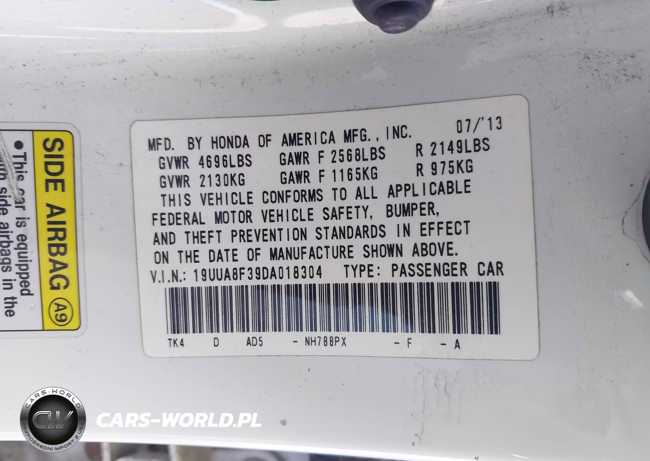 2013 Acura Tl 3.5 Special Edition VIN:19UUA8F39DA018304 - 9