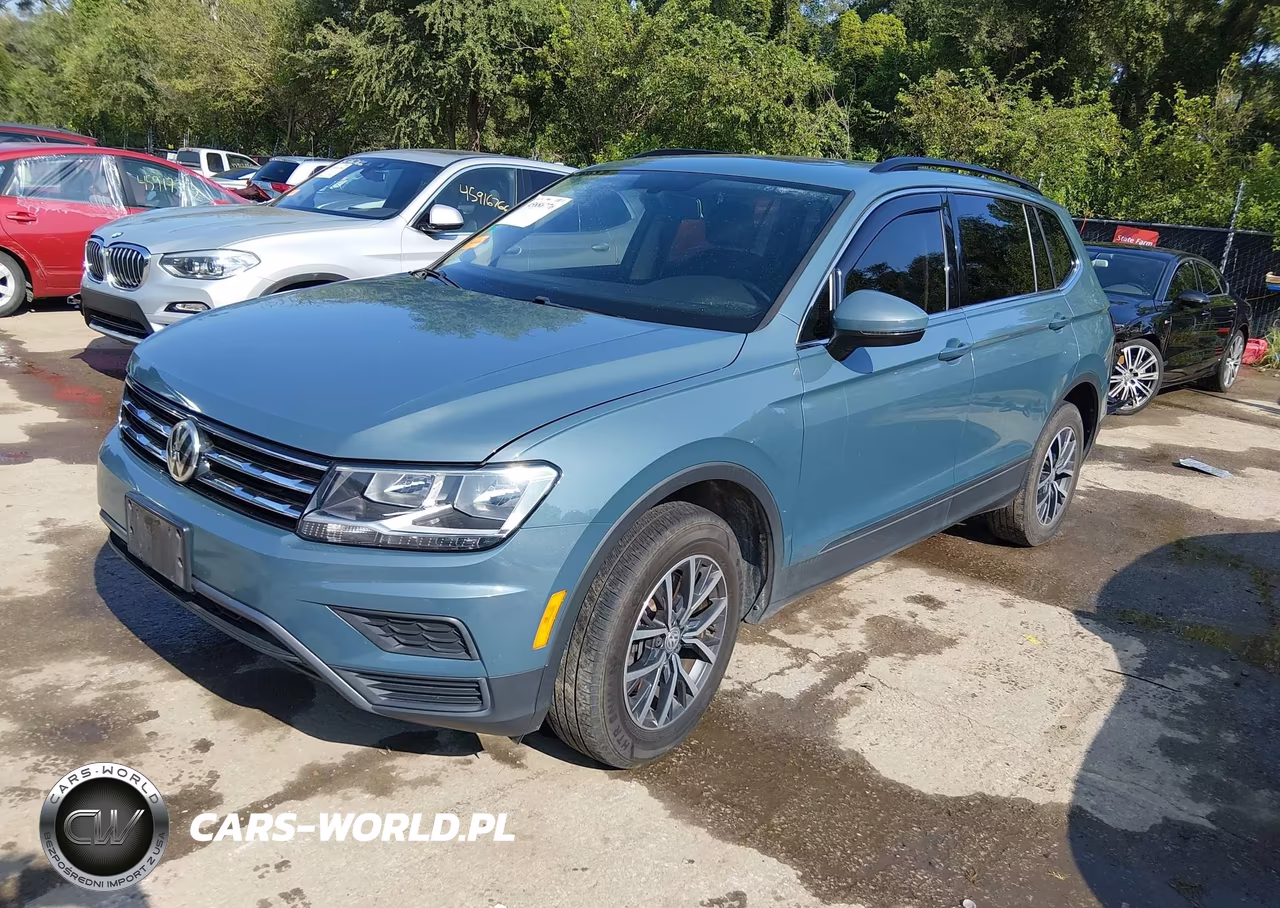2019 Volkswagen Tiguan 2.0T Se-2.0T Sel-2.0T Sel R-Line-2.0T Sel R-Line Black VIN:3VV2B7AX3KM143310 - 2