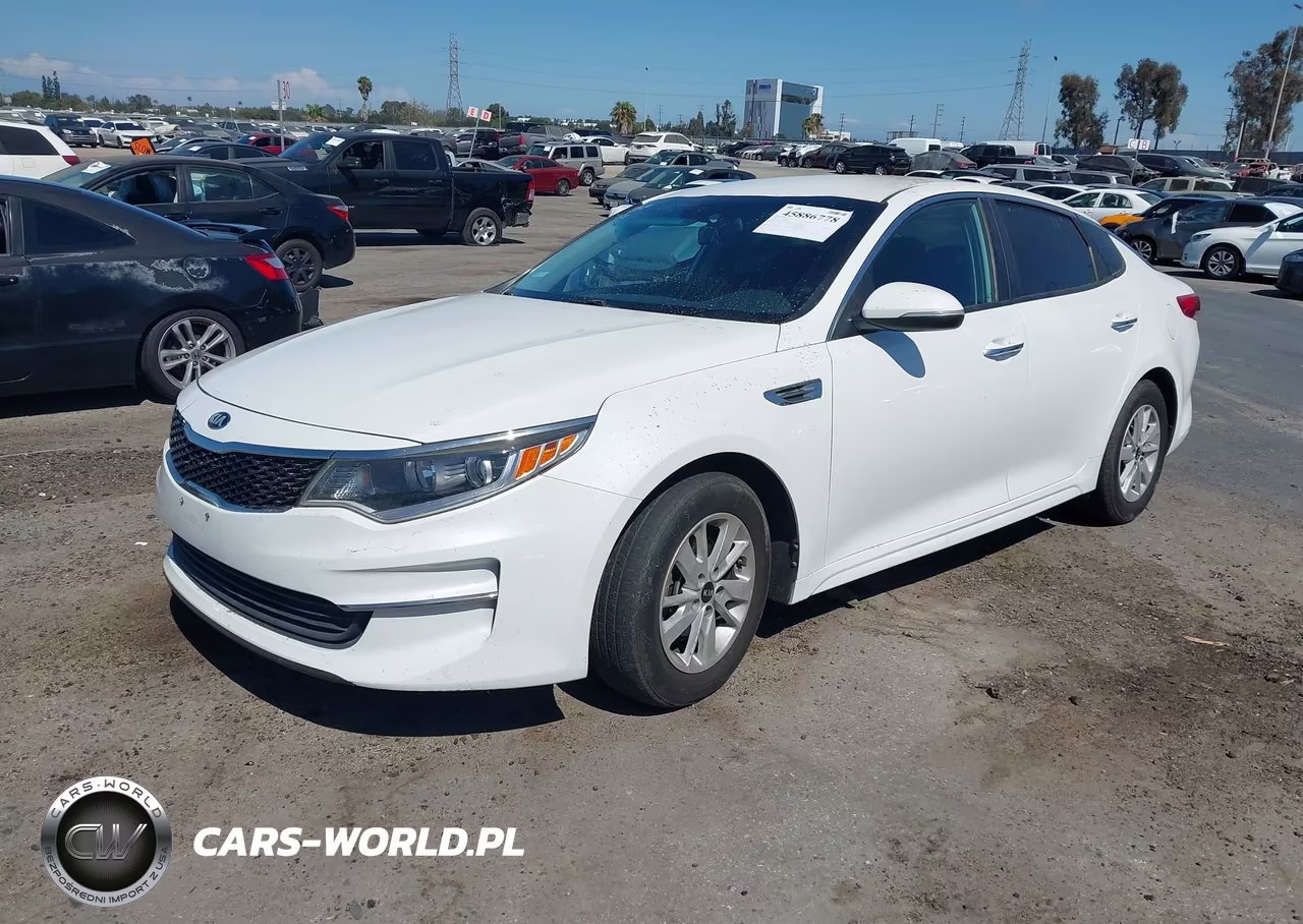 2016 Kia Optima Lx VIN:5XXGT4L31GG053186 - 2