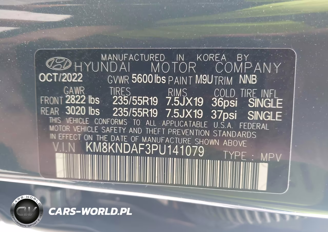 2023 Hyundai Ioniq 5 Sel VIN:KM8KNDAF3PU141079 - 9