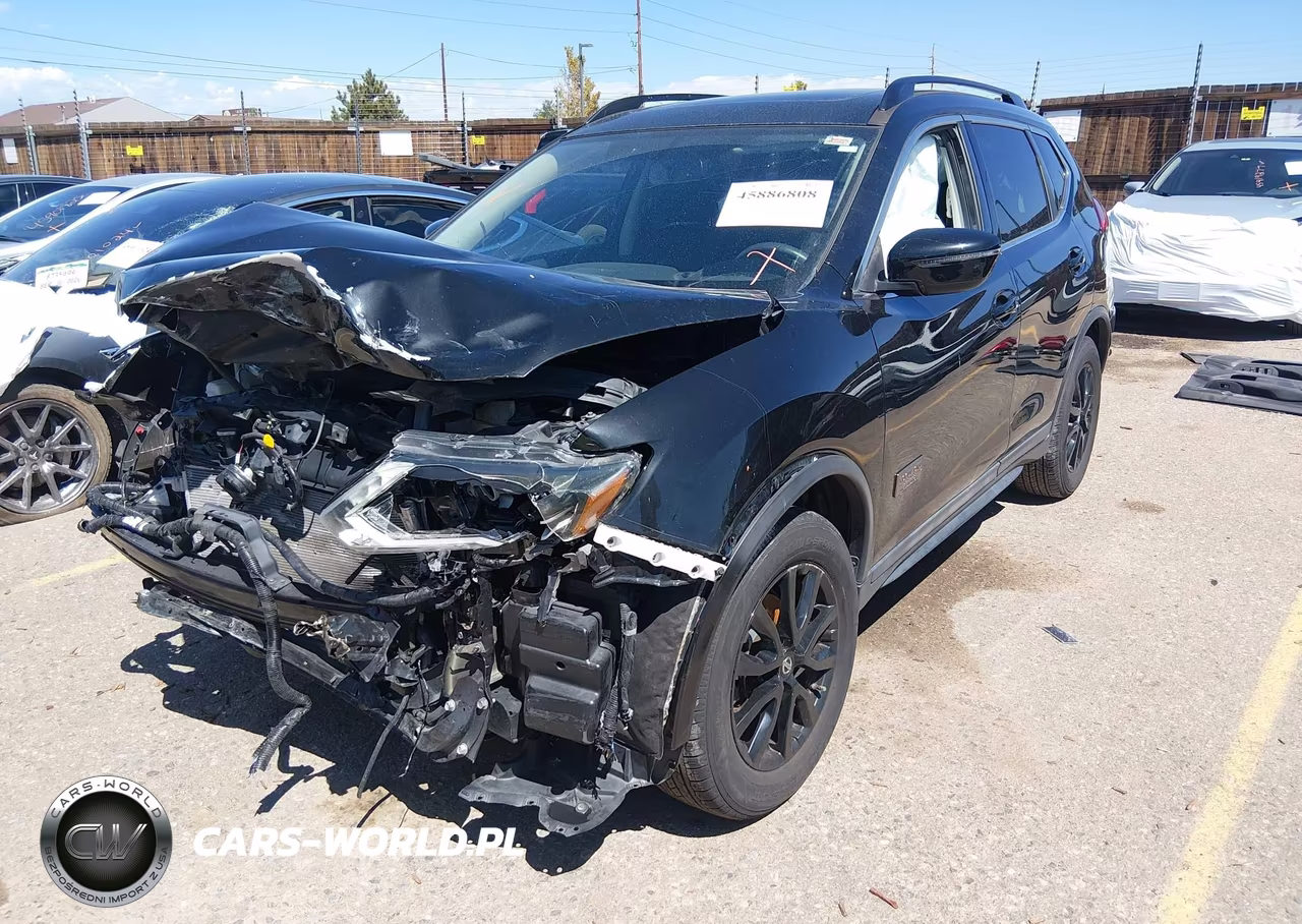 2017 Nissan Rogue Sv VIN:5N1AT2MT7HC769242 - 2