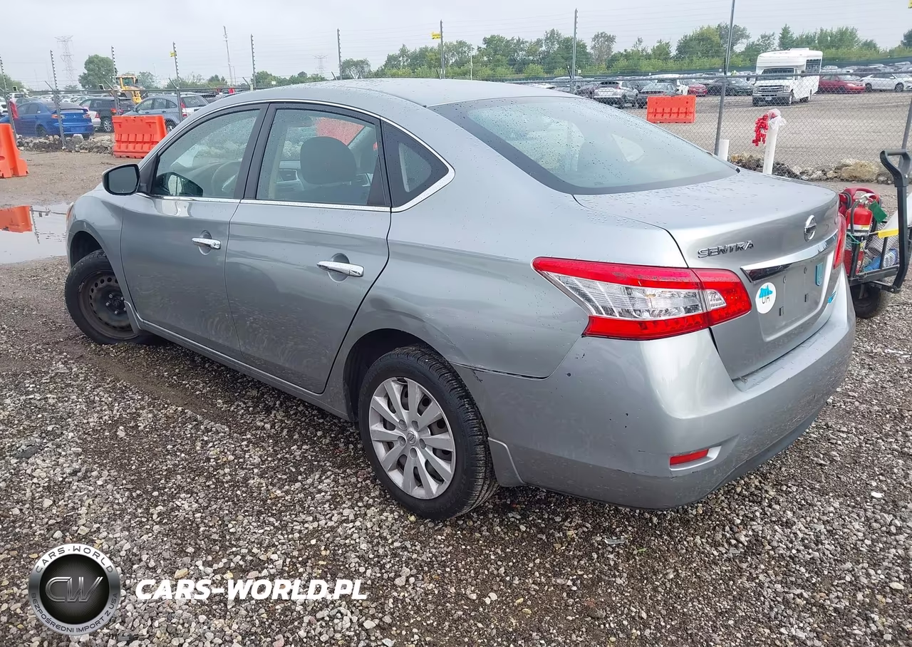 2014 Nissan Sentra S VIN:3N1AB7AP9EY272890 - 3