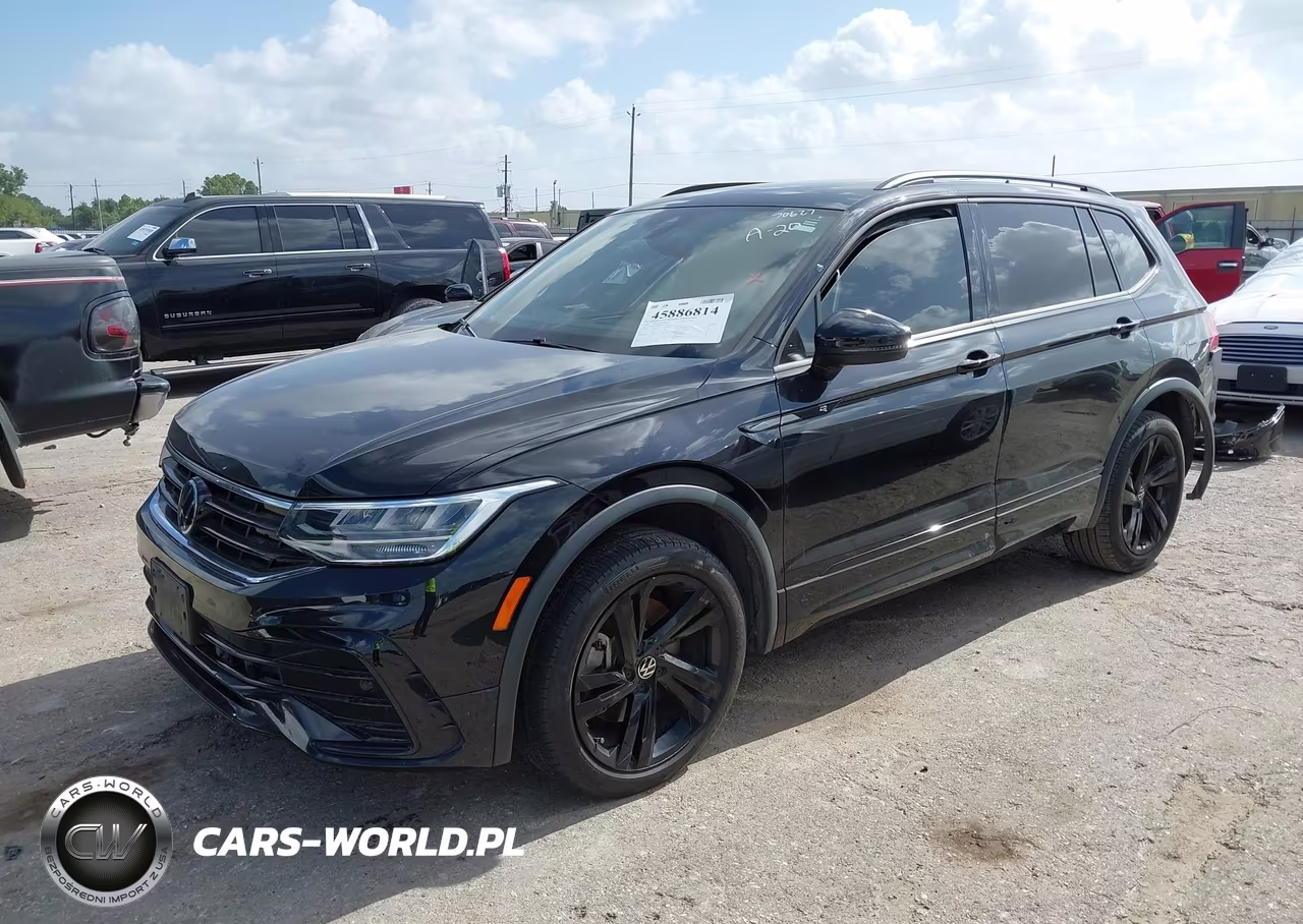 2024 Volkswagen Tiguan 2.0T Se R-Line Black VIN:3VVCB7AX2RM059350 - 2