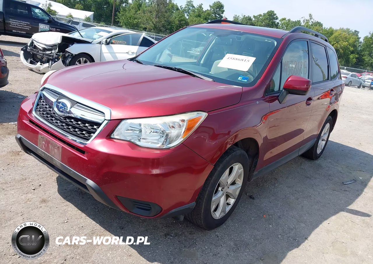 2015 Subaru Forester 2.5I Premium VIN:JF2SJAFC1FH571604 - 2