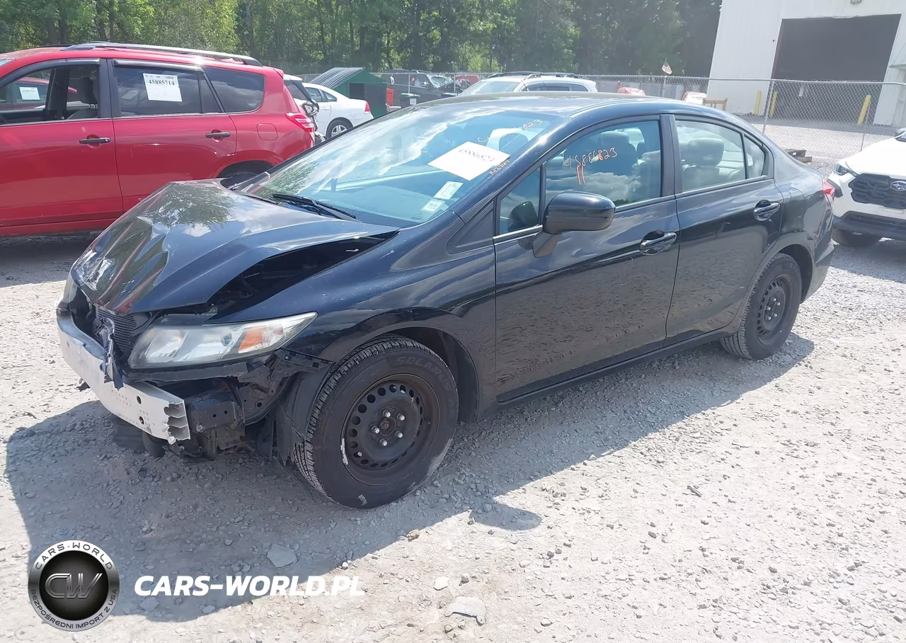 2015 Honda Civic Lx VIN:19XFB2F5XFE276656 - 2