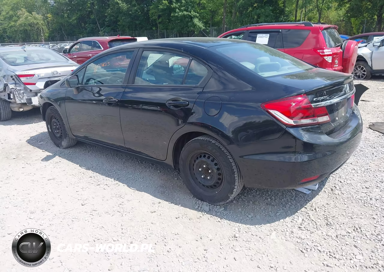 2015 Honda Civic Lx VIN:19XFB2F5XFE276656 - 3