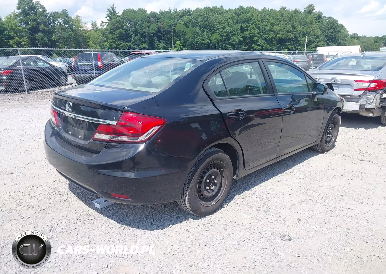2015 Honda Civic Lx VIN:19XFB2F5XFE276656 - 4