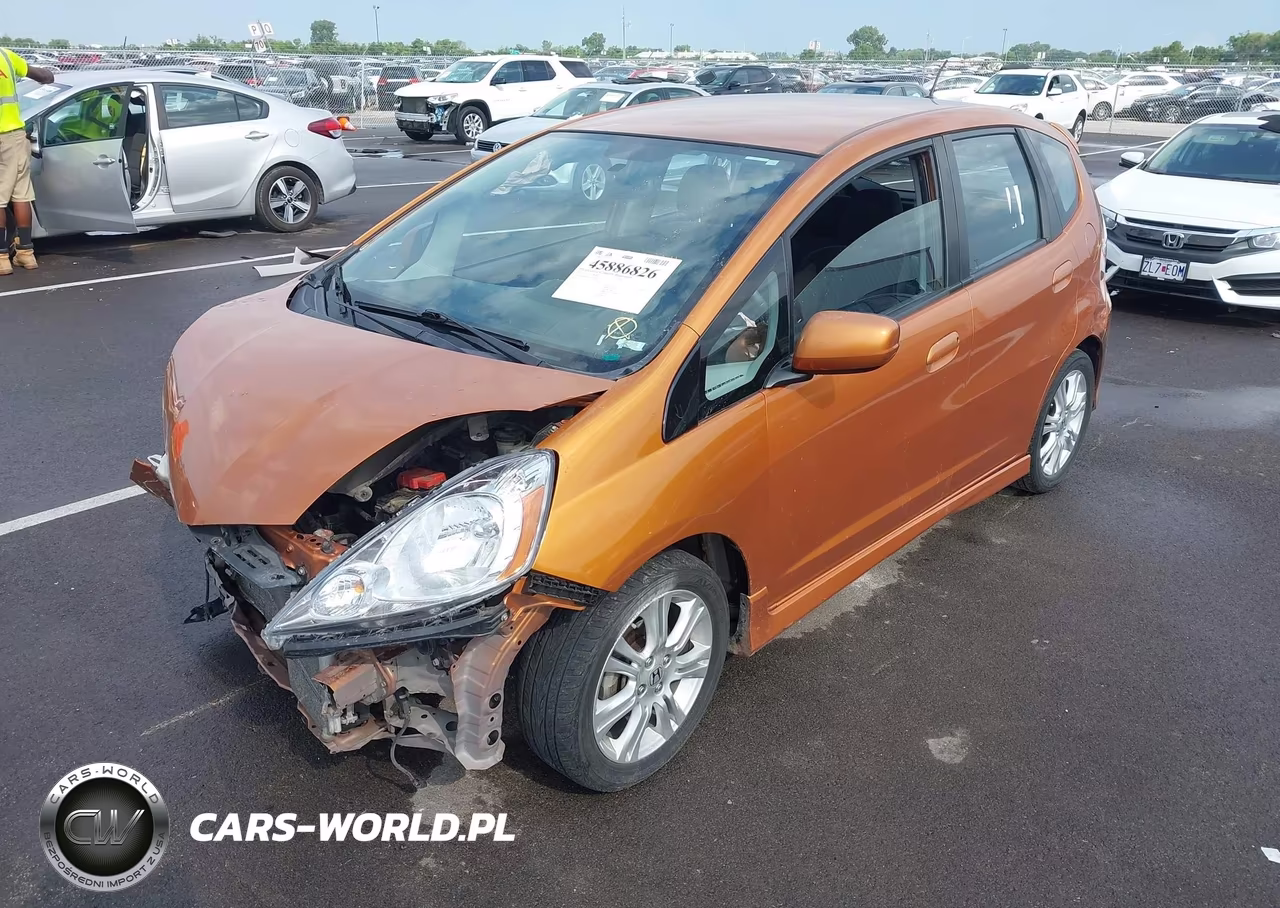 2010 Honda Fit Sport VIN:JHMGE8H47AC012800 - 2
