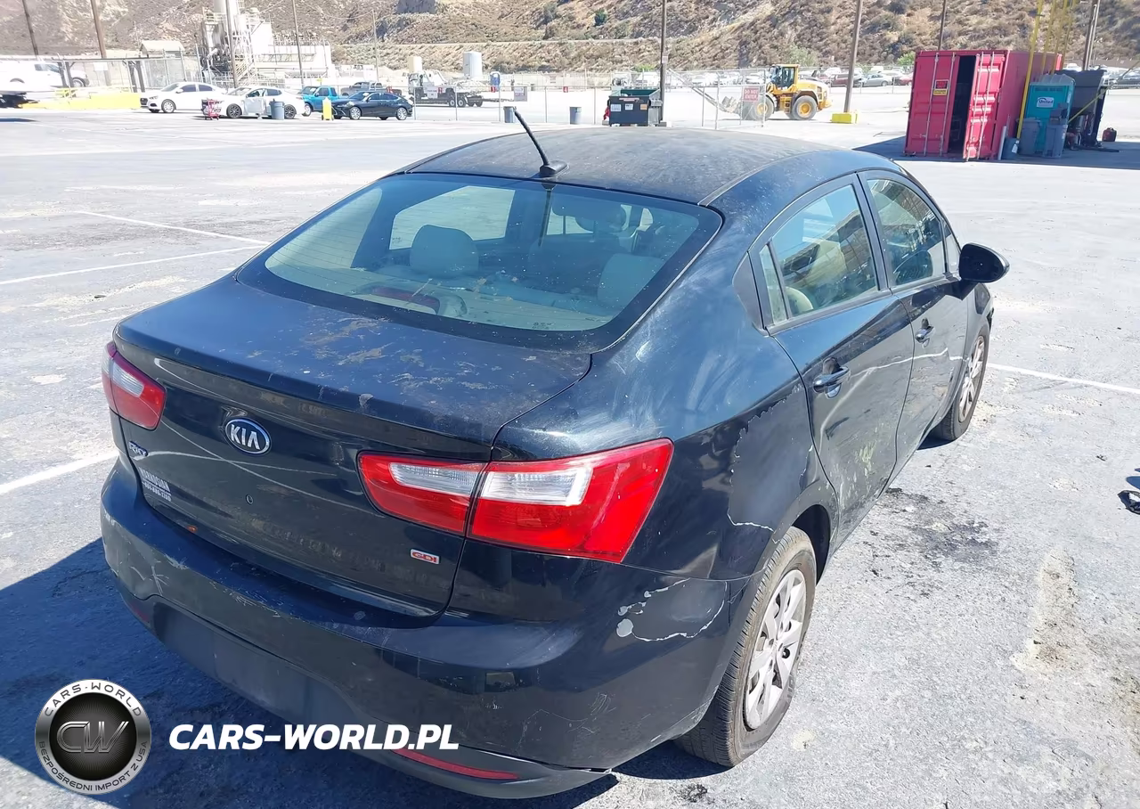 2013 Kia Rio Lx VIN:KNADM4A30D6254054 - 4