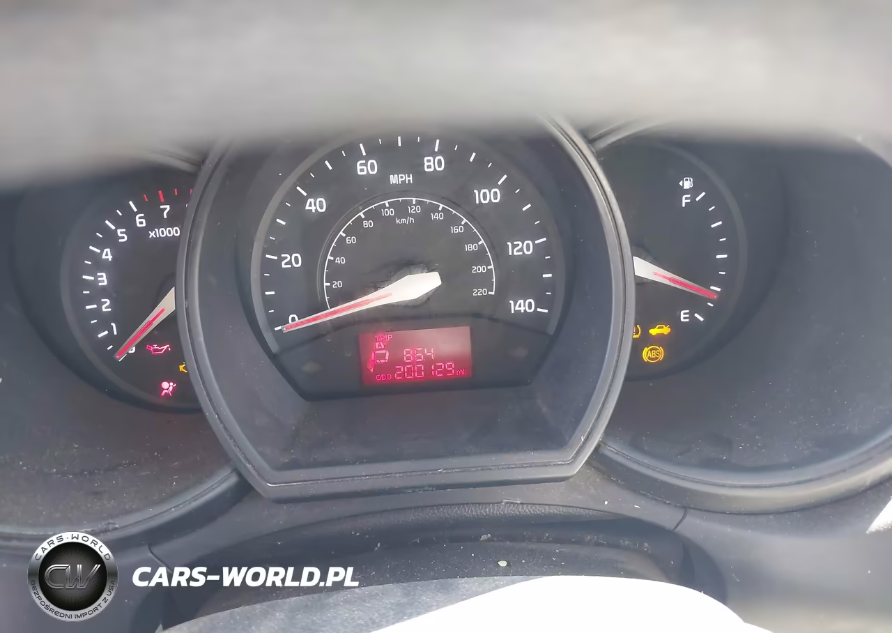2013 Kia Rio Lx VIN:KNADM4A30D6254054 - 7