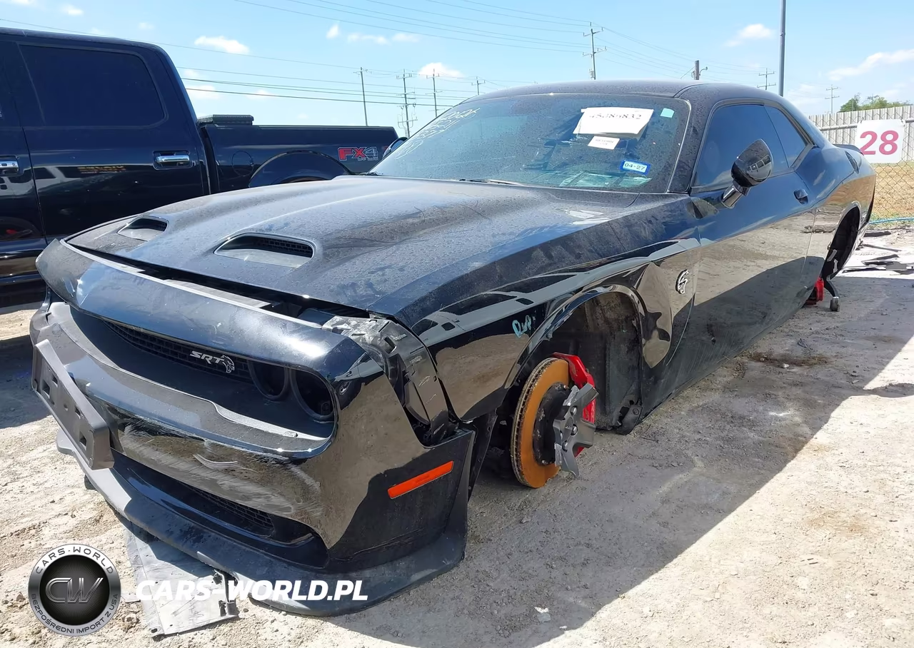 2022 Dodge Challenger Srt Hellcat VIN:2C3CDZC99NH155377 - 2
