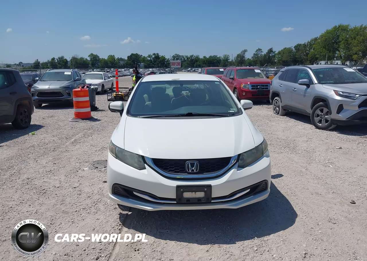 2014 Honda Civic Lx VIN:19XFB2F53EE042406 - 10