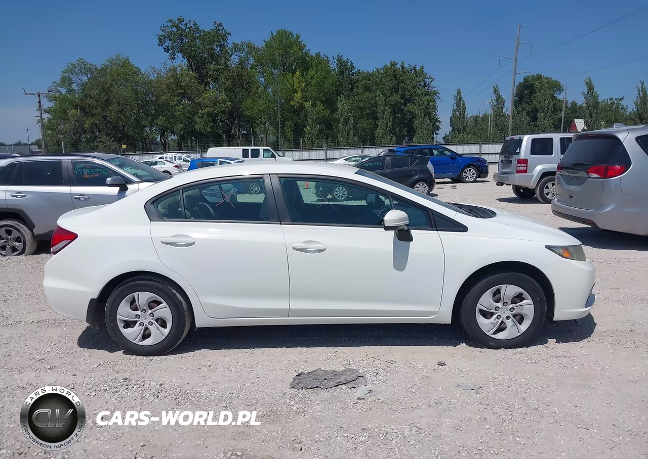 2014 Honda Civic Lx VIN:19XFB2F53EE042406 - 11