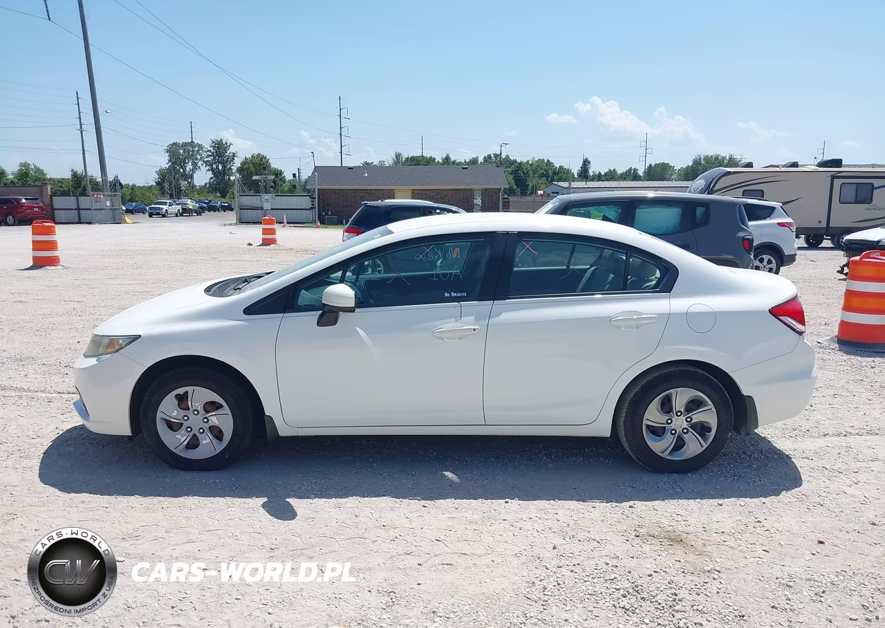 2014 Honda Civic Lx VIN:19XFB2F53EE042406 - 12