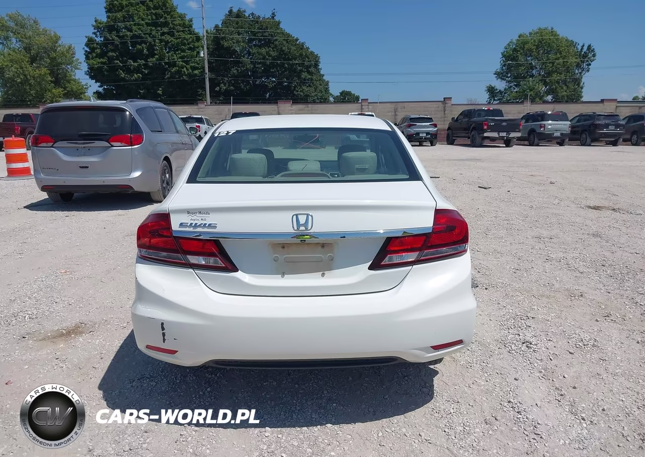2014 Honda Civic Lx VIN:19XFB2F53EE042406 - 14