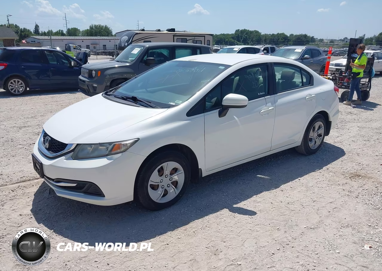2014 Honda Civic Lx VIN:19XFB2F53EE042406 - 2