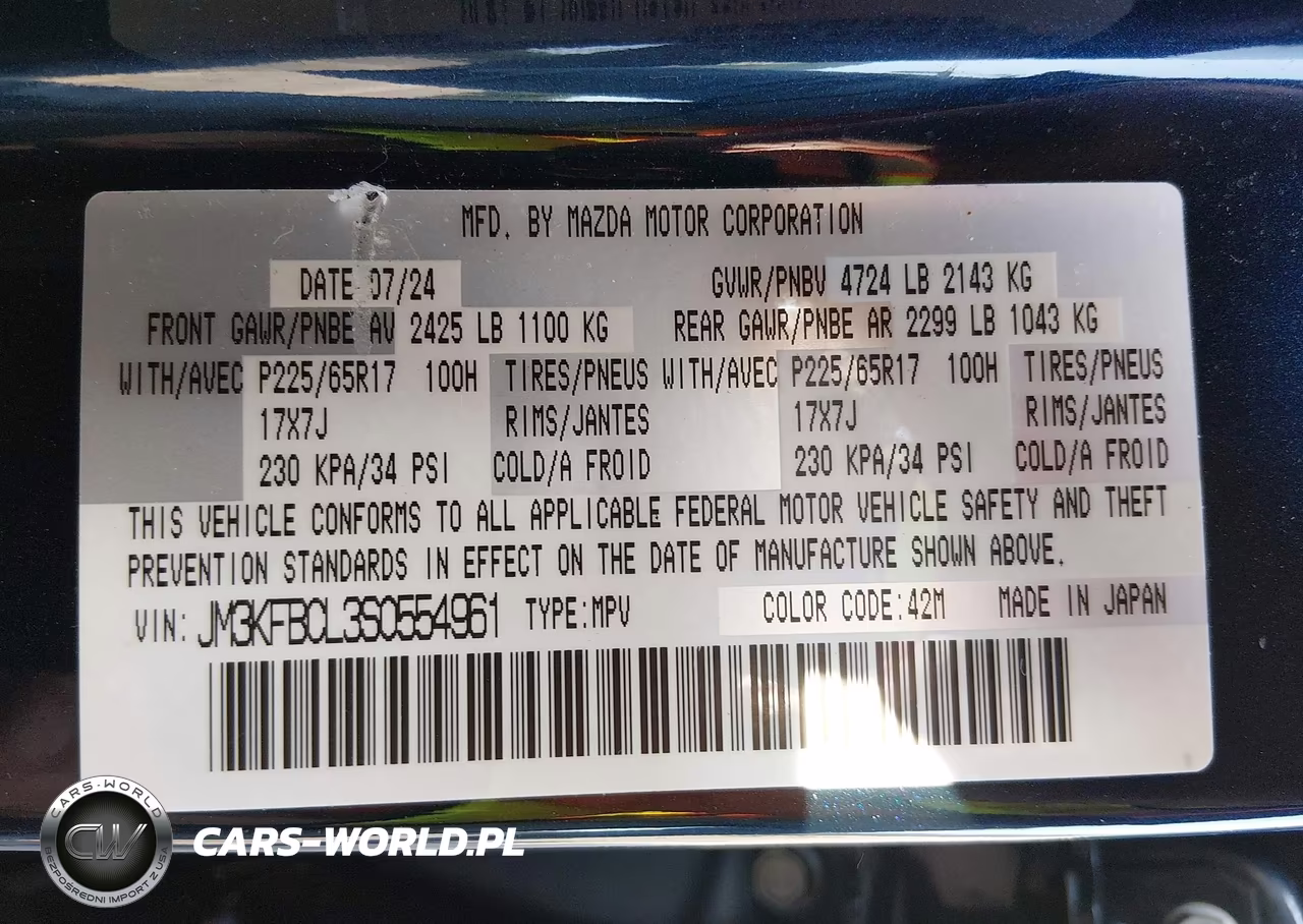 2025 Mazda Cx-5 2.5 S Preferred VIN:JM3KFBCL3S0554961 - 9