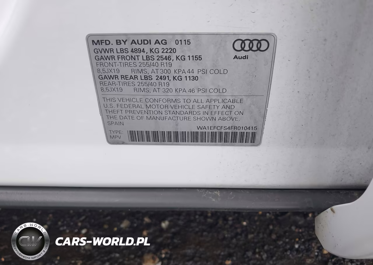 2015 Audi Q3 2.0T Premium Plus VIN:WA1EFCFS4FR010415 - 9